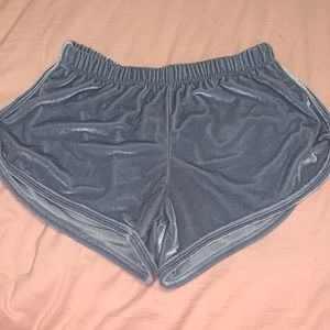 Brandy Melville Velvet shorts